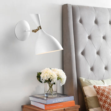Josef 10" Iron Retro LED Wall Sconce - JONATHAN Y